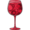 red wine wine glass