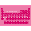 Periodic Table Poster Pink