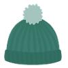 Knit Beanie with Pom Pom