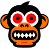 visage de singe