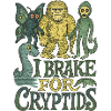 Cryptid Creature Nature Illustration