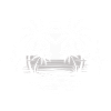 Tropical sunset with palm trees