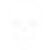 Minimalist skull design