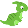Green Dinosaur Kids Design