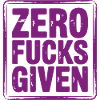 Franchise with rebellious attitude in purple