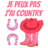 Pink Cowboy Country Dancer Gift