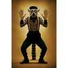 Lemur Humanoid Mime