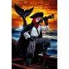 Pirate Humanoid Parrot
