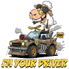 Humorous Sheep Driver T-Shirt