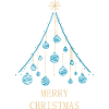 Merry Christmas - Christmas Tree Design.