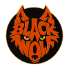 Black Wolf Retro Graphic
