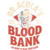 Dracula Blutbank Lustiger Vampir Halloween