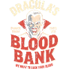 Dracula Blood Bank Funny Vampire Halloween