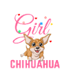 T-shirt fille et chihuahua