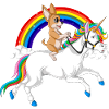 Chihuahua Einhorn Fahrt