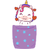 Einhorn in Brusttasche