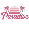 Tropical Sunset Silhouette