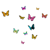 Smukt pigenavn med sommerfugle KRISTINE