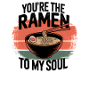 Ramen-Liebesgrafik, japanisches Essen
