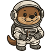 Space Cat Illustration