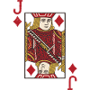 Jack Card Diamonds