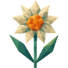 Geometric Flower - Edelweiss