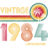 Jahrgang 1984 Burst-Design