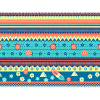 Farbenfroher Boho Wintermuster
