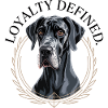 Loyal Great Dane Guardian Design