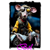 Poupée Punk Futuriste Rat Garage