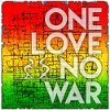 Peace statement in rainbow design