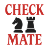 Chess lover motif design