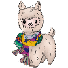 Winter Llama