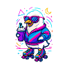 Roller Penguin