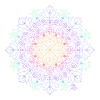 Glowing Mandala Pattern