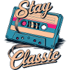 Cassette Tape Stay Classic Illustration