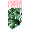 Tropical Monstera Green Lover Design