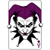 Harlequin Joker Clown Illustration
