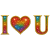 I ♡ U - I LOVE YOU
