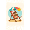 Sunny Beach Coffee Drinking Design