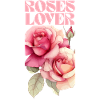 Elegant Pink Rose Floral Design