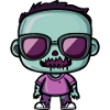 Skull Retro Sunglasses Design