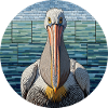 Mosaic Pelican