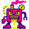 Pop Art Monster Machine