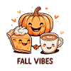 Cozy Autumn Vibes – Coffee, Pumpkin & Pie