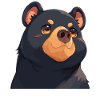 Sun Bear Malaienbär