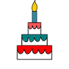 GÂTEAU. ANNIVERSAIRE. HAPPY BIRTHDAY. JOYEUX ANNIV