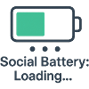 Digital loading animation on t-shirt