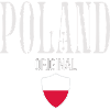 Drapeau polonais, fière polonaise