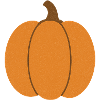 Kürbis Illustration für Herbstmode